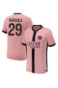 Paris Saint-Germain Bradley Barcola #29 Fotballdrakt Tredje Klær 2024-25 Korte ermer